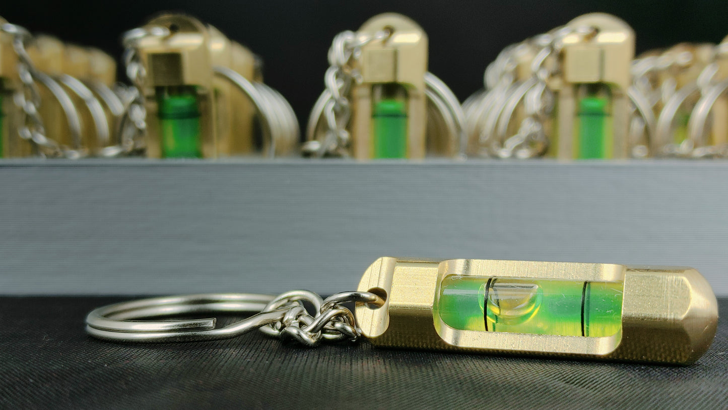 Brass Keychain Level