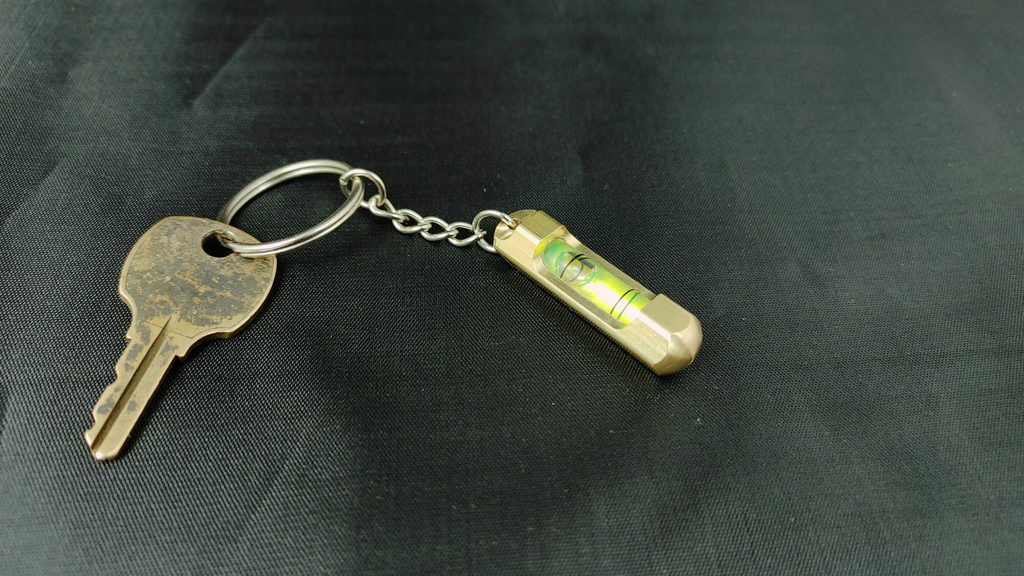 Brass Keychain Level