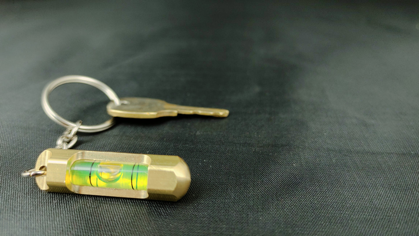 Brass Keychain Level