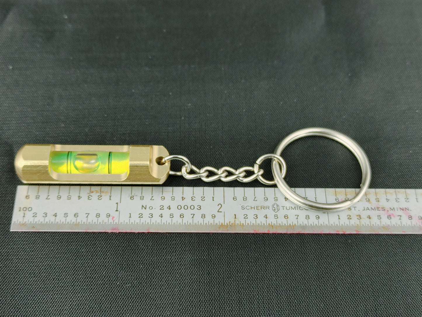 Brass Keychain Level